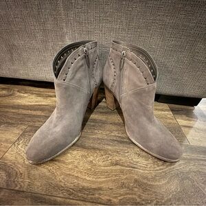 Vince Camuto Gray Ankle Boots